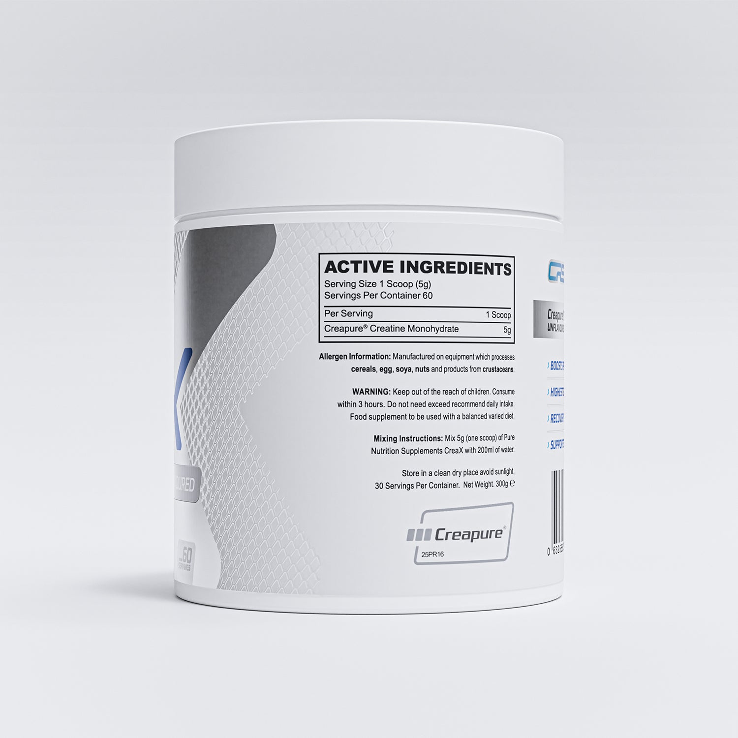 CreaX Creapure® Creatine Monohydrate
